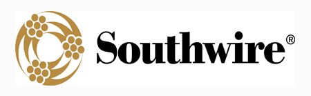 Southwire logo with circular design emblem.